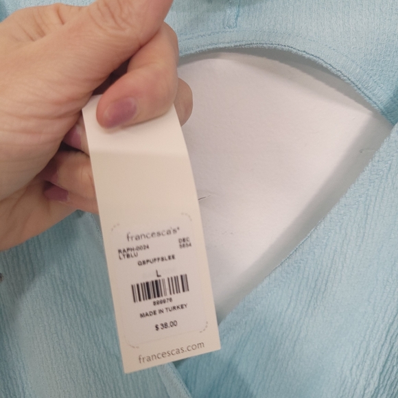 NWT Glo fashion London  Francescas Crop  Open Back Top Large - Picture 6 of 12